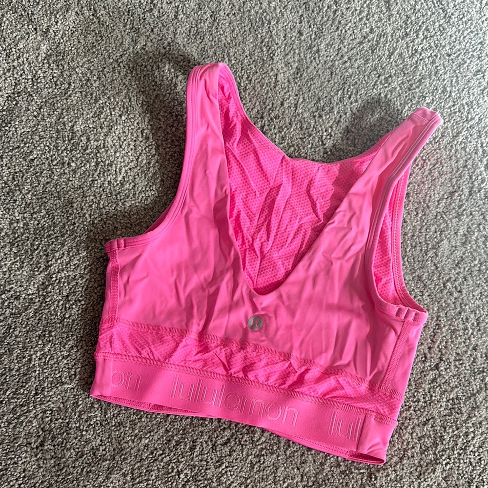 lululemon athletica Pink Sports Bra Top